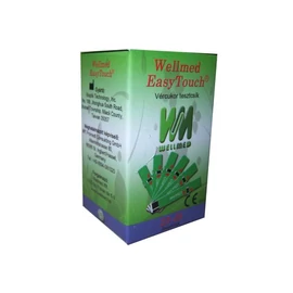 Wellmed EasyTouch vércukor tesztcsík 25db