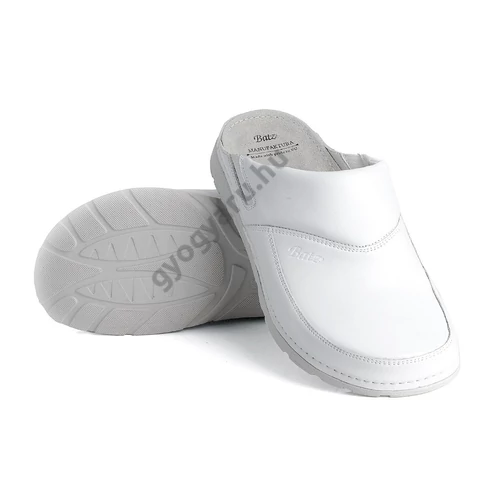 Batz férfi papucs PETER fehér