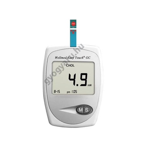 Wellmed Easy Touch GC Vércukor- és Koleszterinmérő