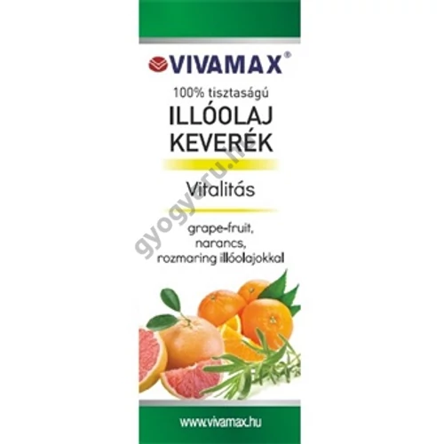 Vitalitás illóolaj keverék (Vivamax)